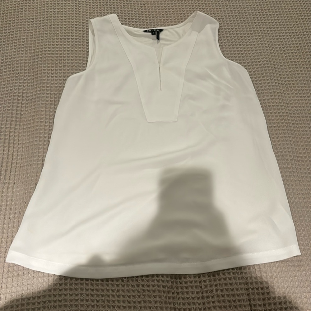 Mix+Zoe white tank